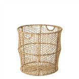 Medium Palm Leaf Laundry Basket