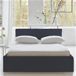 Square Loose Bed Low - King - Rothesay - Denim - Beech Leg