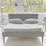 Pillow Low Bed - King  - Brera Lino Platinum - Beech Leg