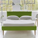 Pillow Low Bed - Superking - Brera Lino Leaf - Beech Leg