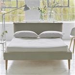 Pillow Low Bed - Superking - Cassia Dove - Beech Leg