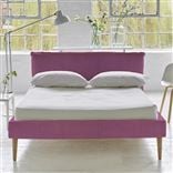 Pillow Low Bed - Superking - Brera Lino Peony - Beech Leg