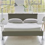 Pillow Low Bed - Superking - Rothesay Linen - Metal Leg
