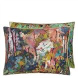 Foret Impressionniste Forest Decorative Pillow