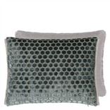 Jabot Moonstone Velvet Cushion