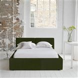 Modena Bed -Double - Cassia Velvet - Fern