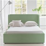 Amalfi Bed -Single - Cassia Velvet - Eau de Nil