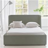 Amalfi Bed -King - Cassia Velvet - Zinc