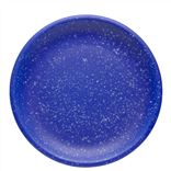 Blue Terazzo Dinner Plate