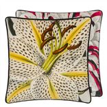 Coussin Flowered Craie 