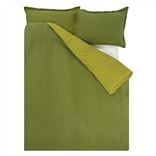 Biella Olive & Lime Linen Bed Linen