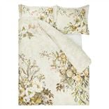 Margaretta Sepia Queen Duvet Cover