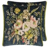 Margaretta Velours Noir Cushion