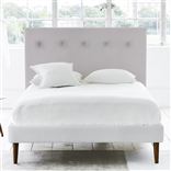 Polka Single Headboard - Self Buttons - Brera Lino Platinum