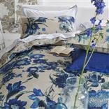 Hirigana Indigo Linen Bed Linen