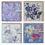 Indigo Set of 4 Greetings Cards 