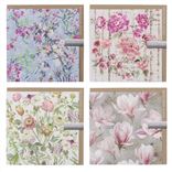 Peony Set of 4 Greetings Cards 