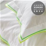 Astor Lime Cotton Bed Linen