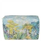 Foret Impressionniste Celadon Large Washbag