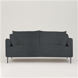 Positano 2.5 seater - Polished Steel Legs - Brera Lino Dusk