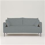 Positano 3 seater - Polished Steel Legs - Aria Waterfall