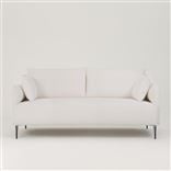 Positano 3 seater - Polished Steel Legs - Brera Lino Alabaster