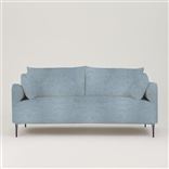 Positano 3 seater - Polished Steel Legs - Tarazona Mist