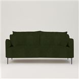 Positano 2.5 seater - Polished Steel Legs - Tarazona Forest