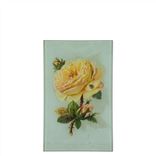 John Derian Yellow Rose Rectangular Tray