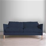 Milan 2.5 Seat Sofa - Aria - Delft - Beech Leg