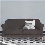 Paris 2.5 Seat Sofa - Aria - Steel - Beech Leg