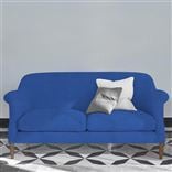 Paris 2.5 Seat Sofa - Brera Lino - Lagoon - Walnut Leg