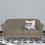 Paris 2.5 Seat Sofa - Brera Lino - Cocoa - Beech Leg