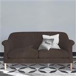 Paris 2.5 Seat Sofa - Tortona - Charcoal - Beech Leg