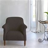 Paris Chair - Aria - Steel - Walnut Leg