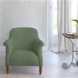 Paris Chair - Brera Lino - Thyme - Walnut Leg