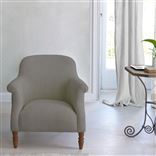 Paris Chair - Tortona - Zinc - Walnut Leg