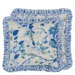 Craven Street Flower Woad Cushion