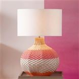 Brera Pimento Raffia Large Table Lamp