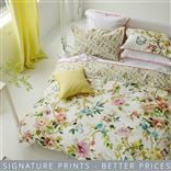 Fiore D'acqua Peony Cotton Bed Linen