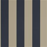 Spalding Stripe - Navy / Sand Large Sample