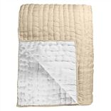 Chenevard Natural & Chalk Extra Large Quilt