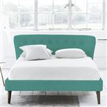 Wave Double Bed in Cassia including a Mattress