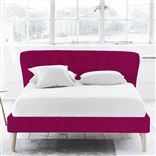 Wave Super King Bed in Cassia including a Mattress