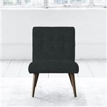 Eva Chair - Walnut Leg - Cheviot Noir