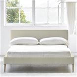 Square Low Bed -  Superking  -  Beech Leg  -  Elrick Chalk