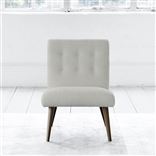 Eva Chair - Self Buttonss - Walnut Leg - Conway Ecru