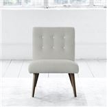 Eva Chair - White Buttonss - Walnut Leg - Conway Ecru