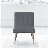 Eva Chair - Self Buttonss - Beech Leg - Conway Gunmetal