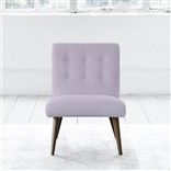Eva Chair - Self Buttonss - Walnut Leg - Conway Orchid